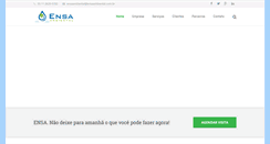Desktop Screenshot of ensaambiental.com.br